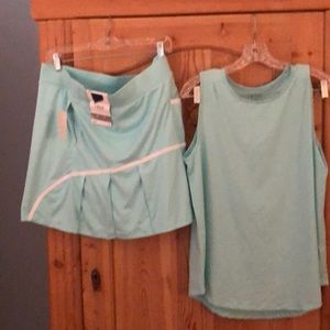 Izod Golf/Tennis shirt and skort set